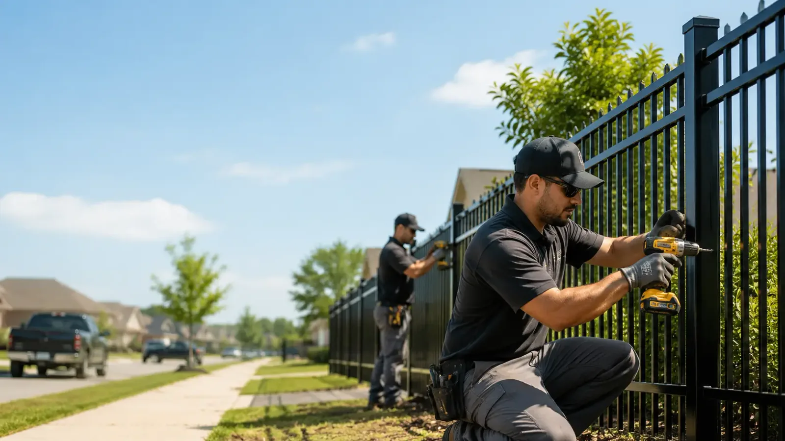 Metal Fence Installation in Rose City, MI